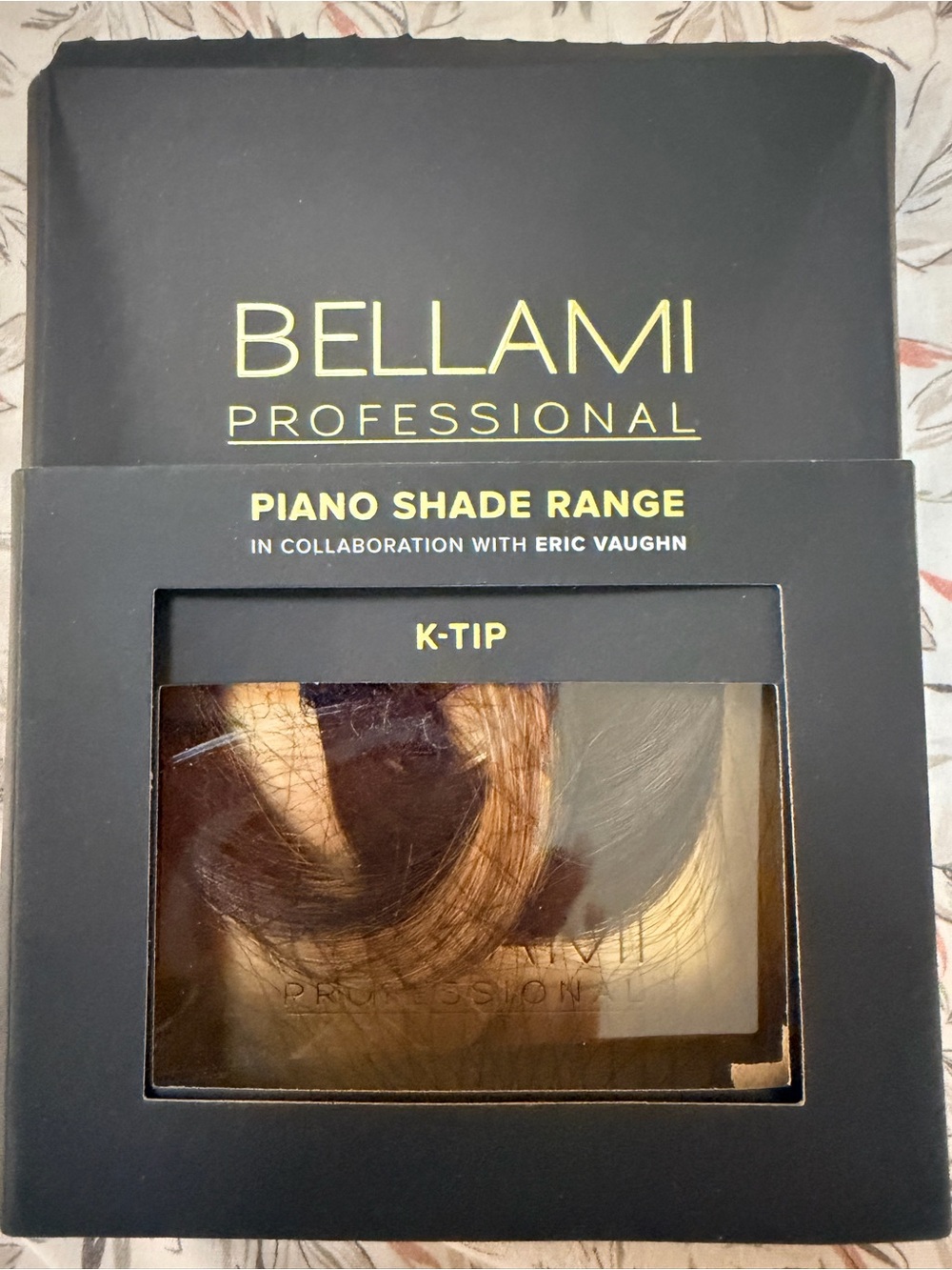 New. BELLAMI x Eric Vaughn 16” K-Tip Keratin Hair Extensions – Brown 25G